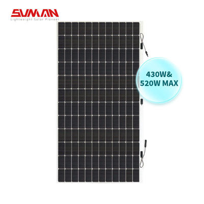 Maximaal vermogen 430W/520W Monokristallijn zonnepaneel 100W 300W 330W 350W 400W 500W 1000W