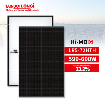 Longi Hi-Mo 6 Scientist V2 Zonnepaneel LR5-72HTH 590W 595W 600W Zonne-Pv-modulepanelen