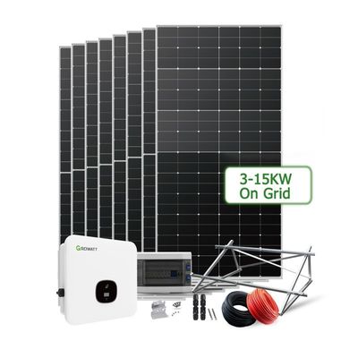 Installatiehandleiding voor de technische ondersteuning van het zonnestelsel voor een netgebonden systeem van 10 kW