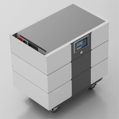 52 kg Stapelbare 48V LiFePO4 batterij RS485 Communicatiepoort voor thuis zonne-systeem