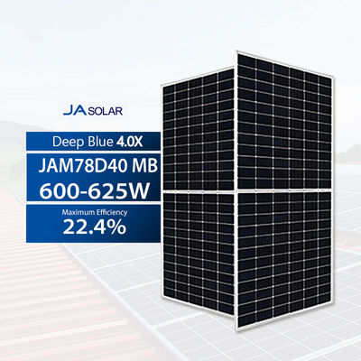 IP68 Junction Box JA Solar Deep Blue 4.0 600-625W Bifaciale PV-module Mono zonnepanelen