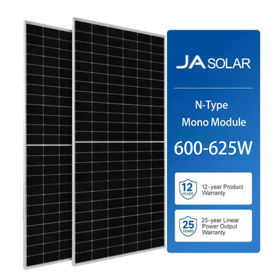 JA Solar Deepblue 4.0 16BB N-type zonnecellen Panelen Bifacial 630W 625W 620W 615W 610W