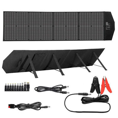 21.4% Draagbare zonne-energie Opvouwbare zonnepanelen USB-telefoonoplader 2940*595*30mm