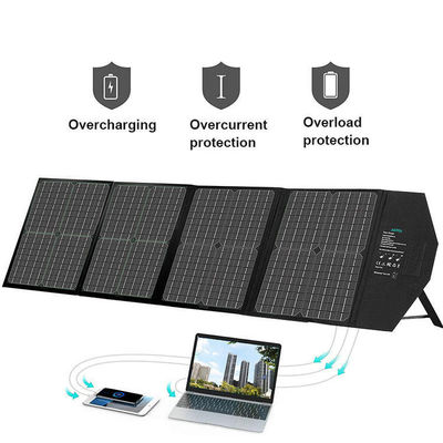 160W opvouwbare zonnepanelen met 156,75mmx156,75mm celgrootte Maximale systeemspanning 100V