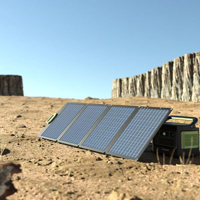 Buitenopladen 30w vouwbaar zonnepaneel 100V Met 35135 DC-poort