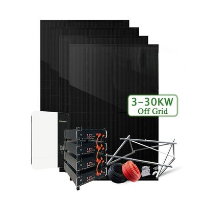 5 kW Solar Home Power System met monokristallijn siliciumpanelen en CE/TUV-certificaat