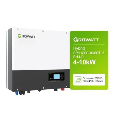 Growatt SPF 4kw 8kw 12kw 4000-12000T DVM Amerikaanse versie Gesplitste fase uit netomvormer