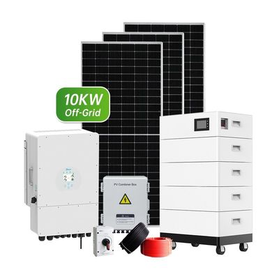 Lood-zuurbatterij hybride zonne-energiesysteem 50 kW 30 kW 20 kW 15 kW zonne-energiesysteem