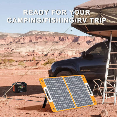 Lichte 18V 50W-250W opvouwbare zonnepanelen voor buitencamping