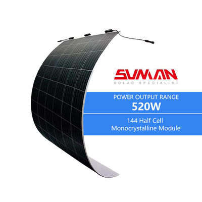 2246x1197x2mm 520W Flexibele PV-panelen 20,4% Efficiëntie Rollable zonnepanelen