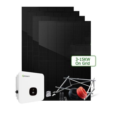 Compleet zonne-energiesysteem van 5000 W met gratis installatie