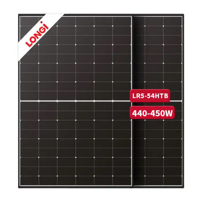 440W Longi Hi-mo 6 LR5-54HTB Solar PV Module Panel Solarmodule met N-TYPE-technologie