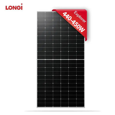 Longi Hi-MO X6 LR5-54HTB 440-450M 440W 445W 450W Zwart zonnepaneel met PERC-cellen