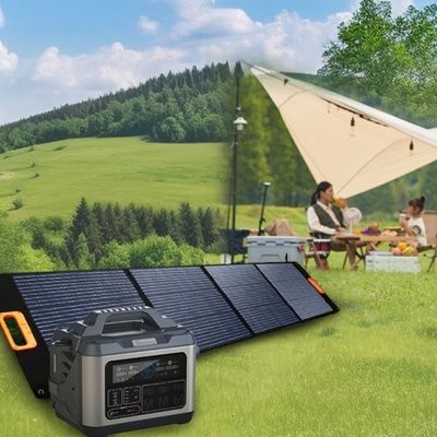 Draagbare elektriciteitscentrale voor buitenkamperen Nextgreenergy 230v 300w zonne-generator