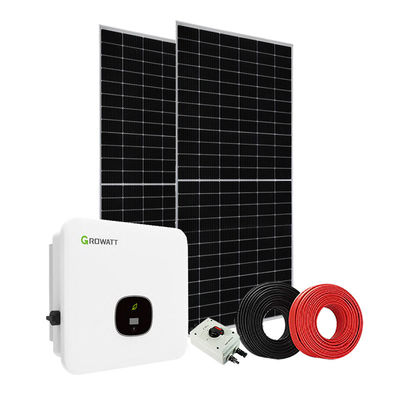 10kW 20kW 30kwh Zonne-energiesysteem Pv Zonne-energie-kits op het net Hybride zonne-generator systeem