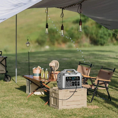 DC-uitgang USB TypeC Sigarenanker DC 3000W zonne-generator met opvouwbaar zonnepaneel