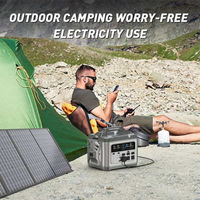 DC-uitgang USB TypeC Sigarenanker DC 3000W zonne-generator met opvouwbaar zonnepaneel