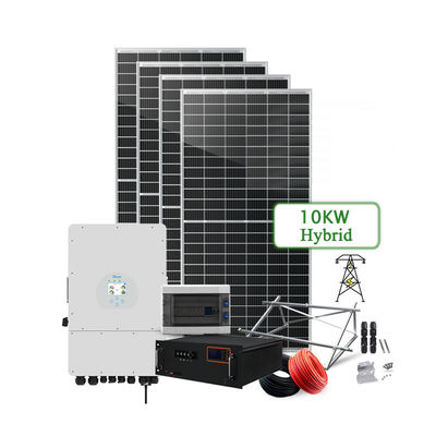 Lithium-ionbatterij type 5000W 8000W 1000W Solar Panel Residential Photovoltaic System