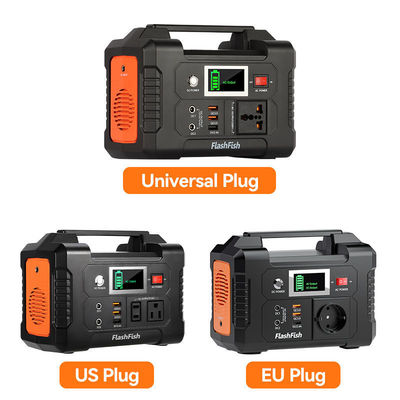 Draagbare zonne-energiecentrale van 600 W met USB-lithiumbatterie en 110V/220V wisselstroomuitgang