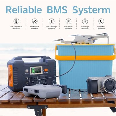 500W zonne-energie oplaadbare lithiumbatterie draagbare elektriciteitscentrale met MPPT-controller