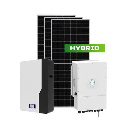10KVA 48v 10KW zonne-energiesysteem 110V-240V dakmontage