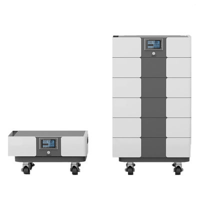 Buiten het netwerk Stapelbare 48v 200ah 51.2v 100ah 5kw 10kwh 15kw zonne-energieopslagbatterij