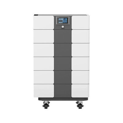 Floor Installation Stapelbare 51.2V 100Ah zonnebatterij voor laagspannings LiFePo4 systeem