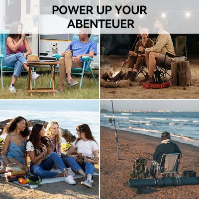 FlashFish 1000w Lifepo4 Lithium Iron Phosphate Battery Power Station met zonnepaneel
