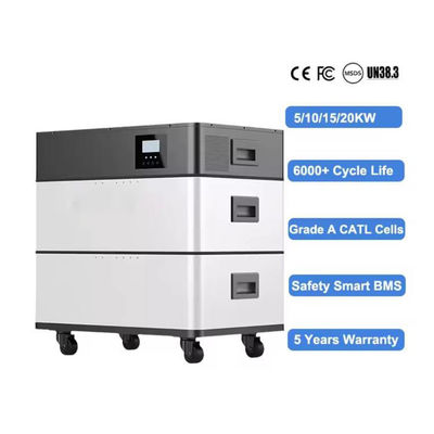 Split Lithium Ion Lifepo4 batterij voor 51.2V 10kwh 20kwh 30kwh 50kwh Home zonne-systeem