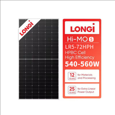 LR5-72HPH 535M 535w 540w 550w Halve Cell Mono Solar PV Module met een vermogenstolerantie van 0-3%