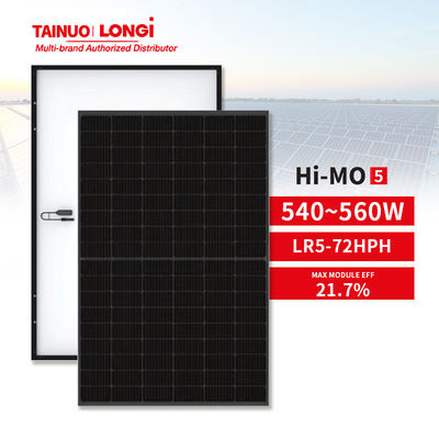 LR5-72HPH 535M 535w 540w 550w Halve Cell Mono Solar PV Module met een vermogenstolerantie van 0-3%
