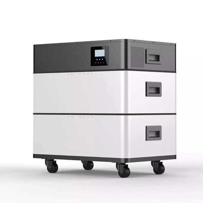 Stapelbare modulaire 51.2v Lifepo4 Lithium Ion Home Solar System 6000 Times 208Ah energieopslagbatterij