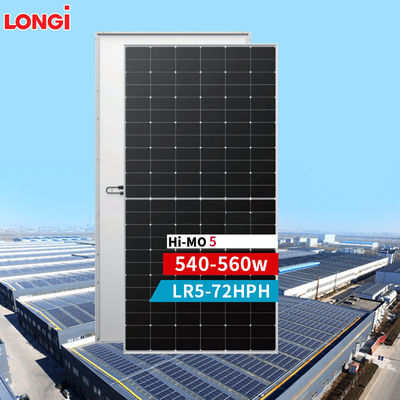 LR5-72HPH 535M 535w 540w 550w Halve Cell Mono Solar PV Module met een vermogenstolerantie van 0-3%
