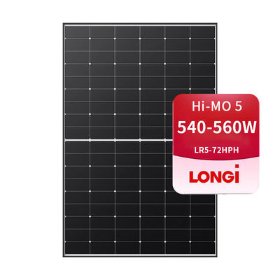 LR5-72HPH 540-560M HALF-CELL Hi-MO 5m Monokristallijn zonnepaneel voor zonne-energiesysteem