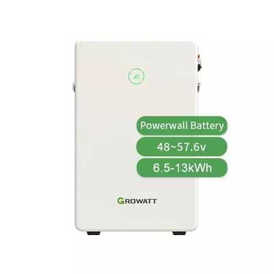 Home 51.2V Lithium-ionbatterij met LFP-anodemateriaal en ingebouwde BMS-bescherming