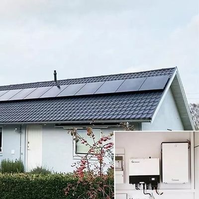 Home 51.2V Lithium-ionbatterij met LFP-anodemateriaal en ingebouwde BMS-bescherming