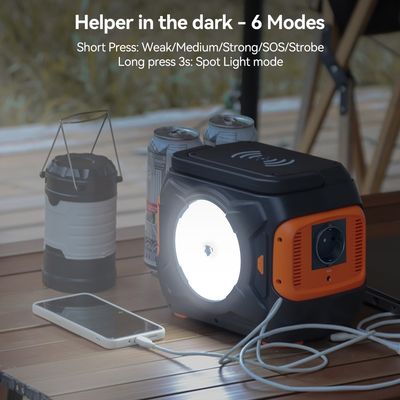 Meerdere USB-uitgangen 320W Camping Draagbare Powerbank 292Wh Capaciteit