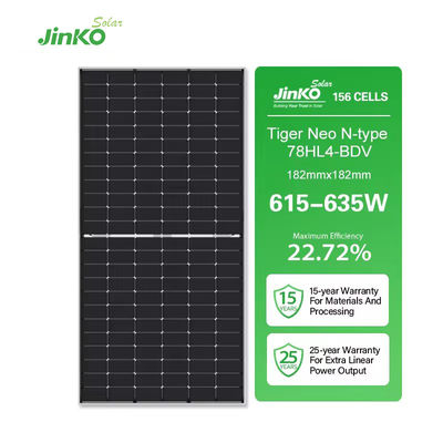700w 710w 1000w mono zonnepaneel met IP68 gekwalificeerde verbindingsbak 182mmx182mm Celgrootte
