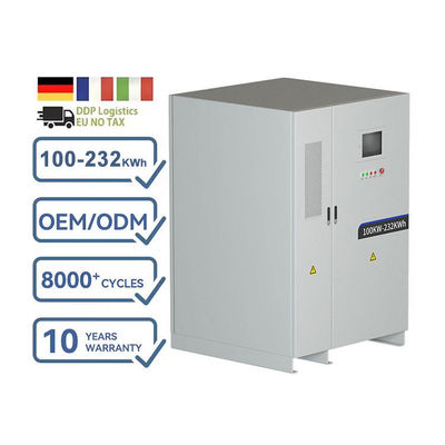 Buiten-netcontainersysteem voor energieopslag met luchtkoeling en CAN-communicatiepoort