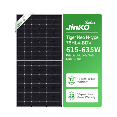 Jinko zonnepaneel 560 570 580 590 Watt N Type 72HL4-BDV met antireflectiecoating