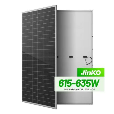 Volledige set 580 watt JINKO Double Glass zonnepanelen met geanodiseerd aluminium frame