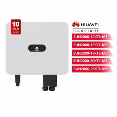 25KW Sun2000-25KTL-M5 Driefasige zonne-energie PV MPPT-omvormer met uitgangsspanning van 1100V