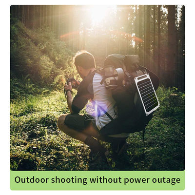 Custom 100 PCS 10W Backpacking Solar Charger voor overzeese distributie