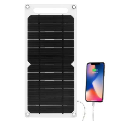 Opladen van mobiele telefoons in het buitenleven Zonnepaneel 5v 2w Mini Zonnepaneel met USB-uitgang
