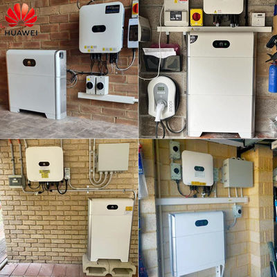 HUAWEL Luna2000 LiFePO4 Zonnebatterij Lithium Ion Home Batterij 10-20KWh Floor Stand