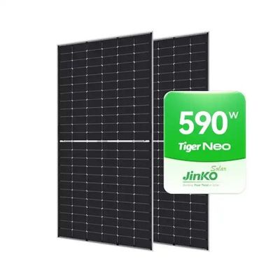 Jinko Solar Tiger Neo N-type PV zonnepanelen 590W 585W 580W 575W 570W voor On Grid Solar System