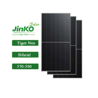 Jinko Solar Tiger Neo N-type PV zonnepanelen 590W 585W 580W 575W 570W voor On Grid Solar System
