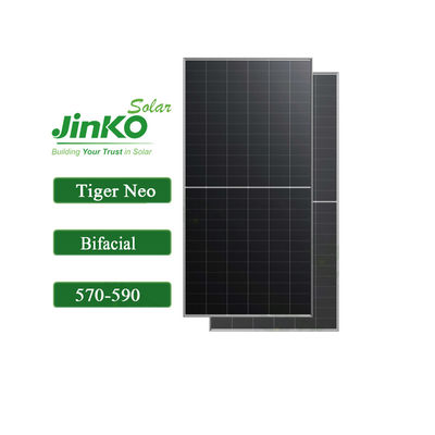 N-Type Mono zonnepaneel Jinko 550w 555w Tiger Neo 72HL met IP68 geclassificeerde aansluiting