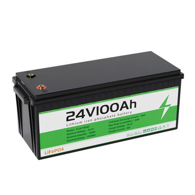 Ingebouwde BMS ABS PC Zwarte Lithium LiFePO4 Cylindrische batterijcel voor huishoudelijke stroom 12,8V