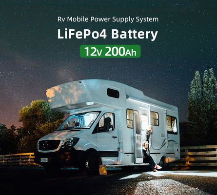 12V 100Ah Lithium zonnebatterij voor RV 98% oplaadverhouding en elektrische energie systemen